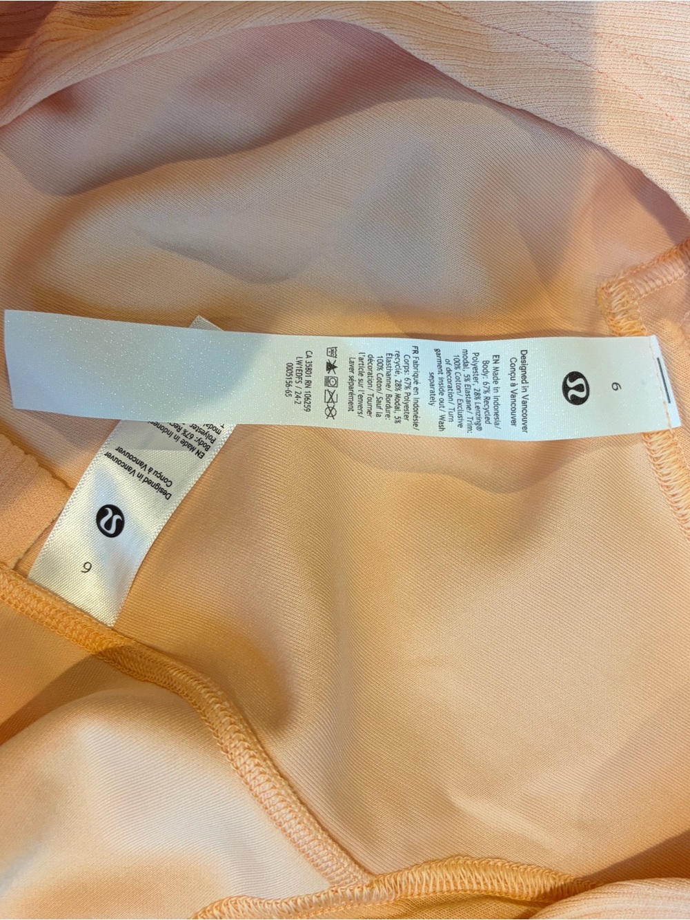 Lululemon Ribbed Softstreme Cropped Tank - Picture 4 of 4